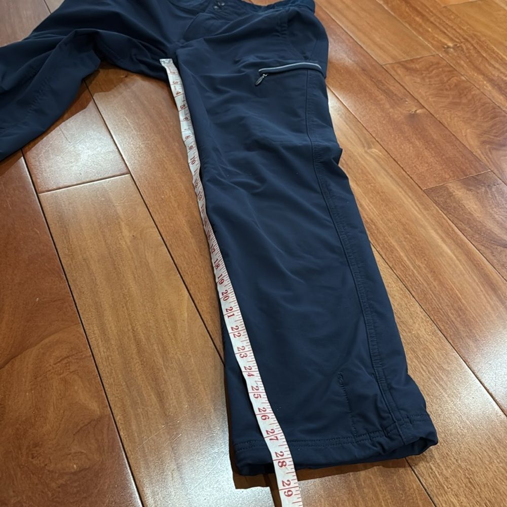 Duluth Trading Co Pants Womens Black Hills Hiking Water Repellent Pants Sz 8x29 - Picture 11 of 11